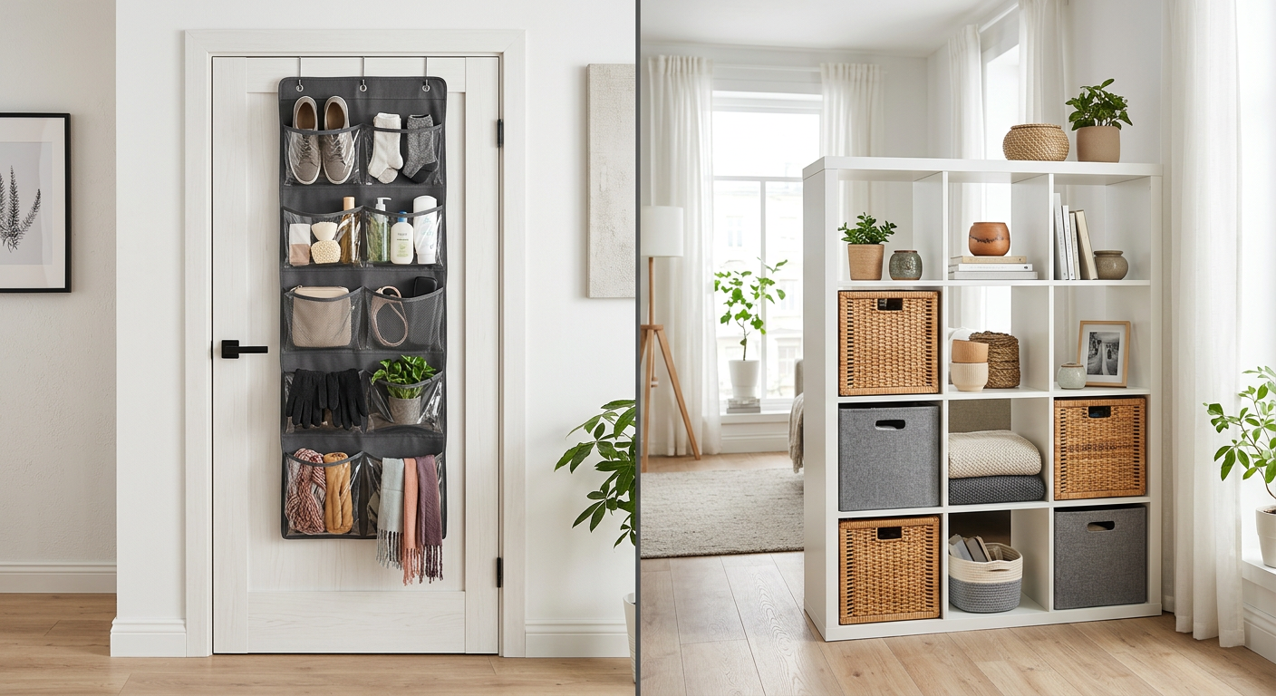 Supplemental visual for comparison over door vs cube