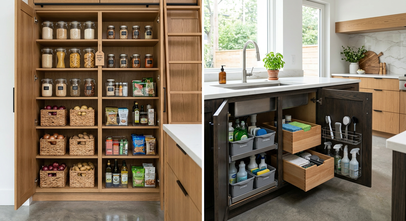 Kitchen organization guide cover